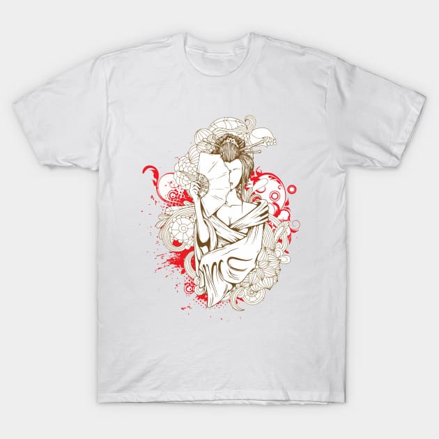 Yakuza girl T-Shirt by gumacreative